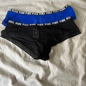 Nwt 2 pair large pink Victoria secret panties
